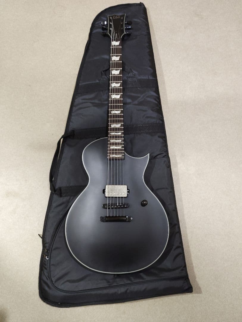 LTD　ECー201　Black Stain　ソフトケース付