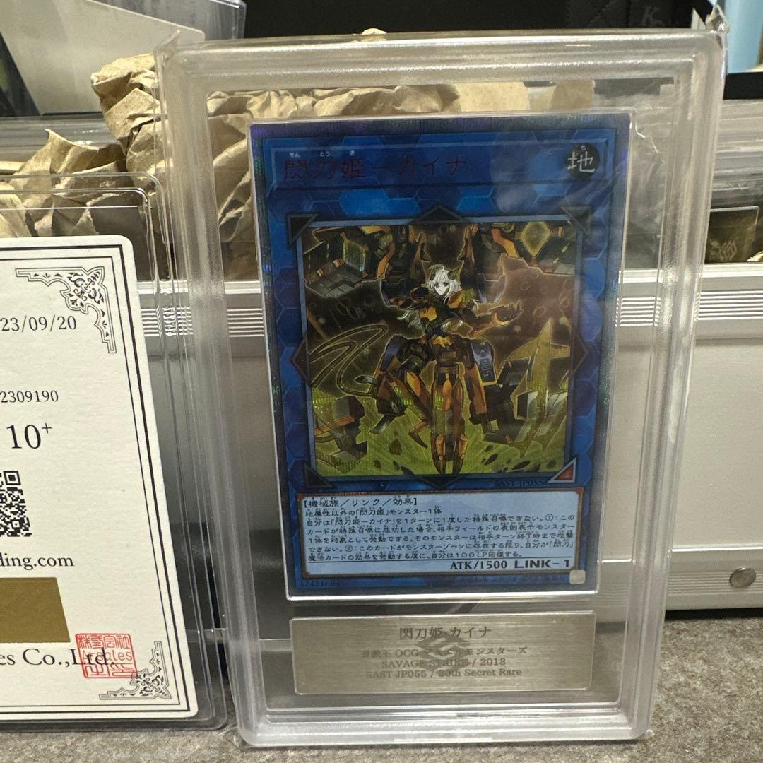 遊戯王　閃刀姫　カイナ　ARS10＋　希少