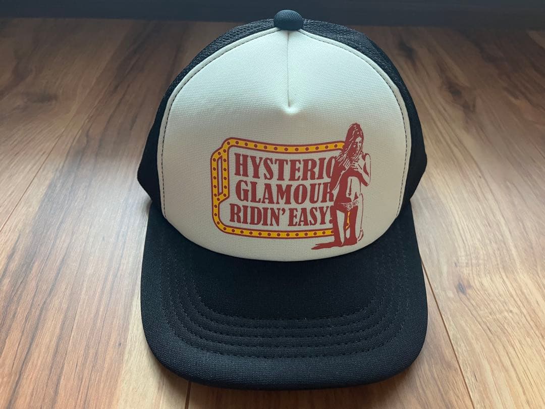 試着のみHYSTERIC GLAMOUR トラッカーキャップ