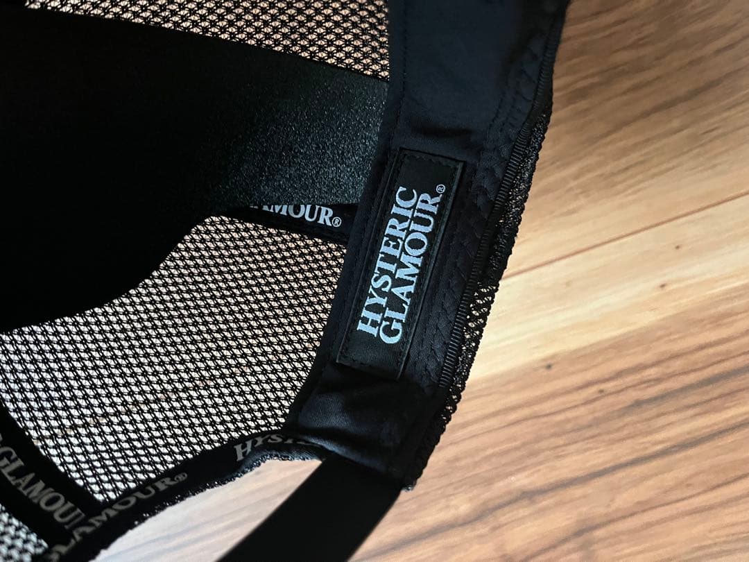 試着のみHYSTERIC GLAMOUR トラッカーキャップ