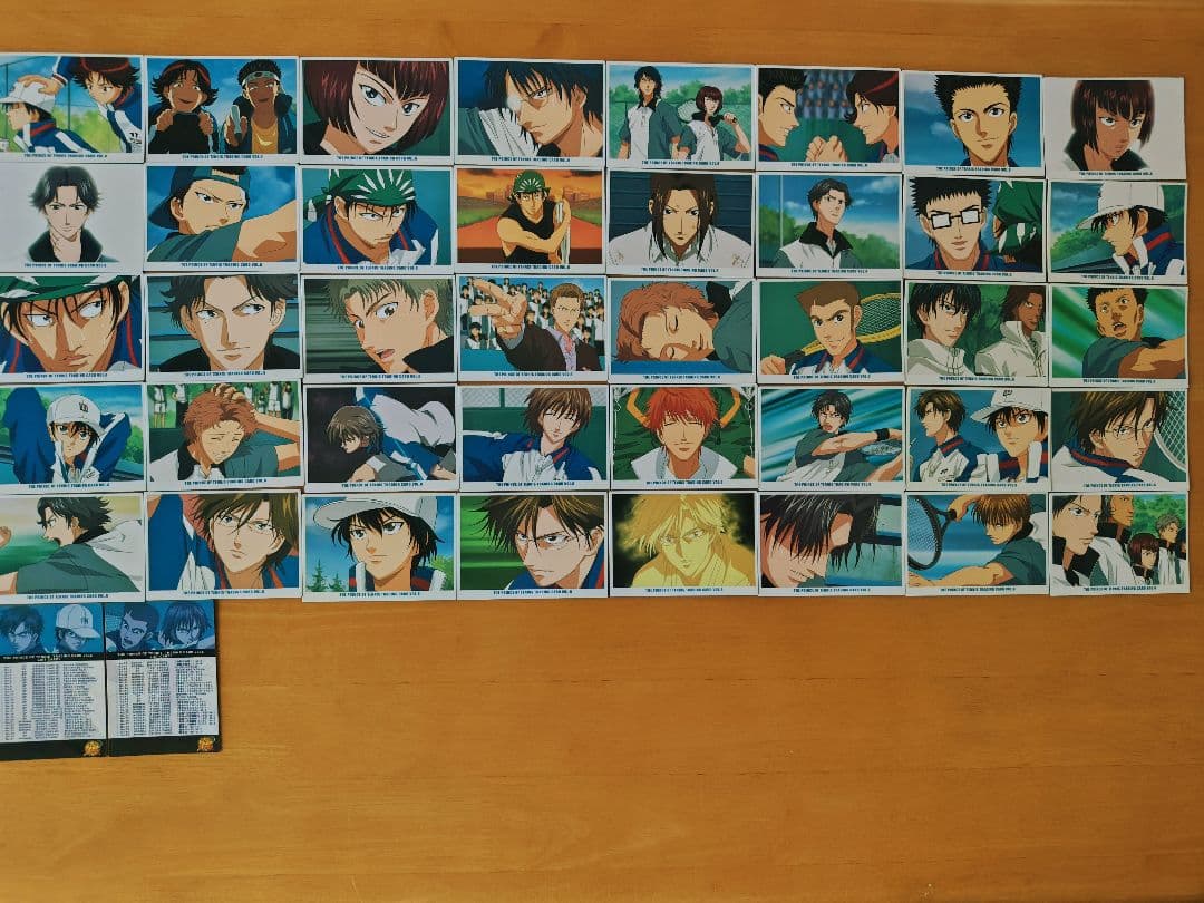 d*m様 テニスの王子様　トレカ　vol .1〜vol.11　498枚