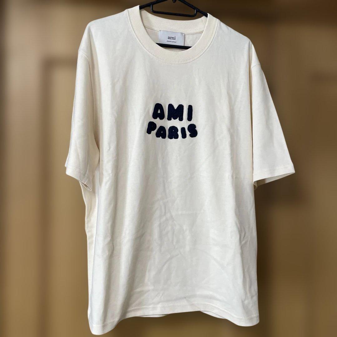 ami AMI PARIS パッチロゴ Tシャツ新品未使用jun_6‼️