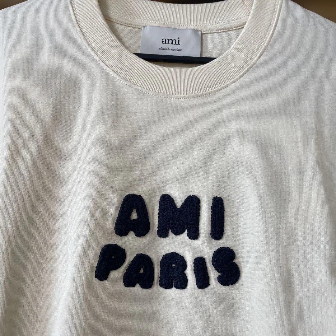 ami AMI PARIS パッチロゴ Tシャツ新品未使用jun_6‼️