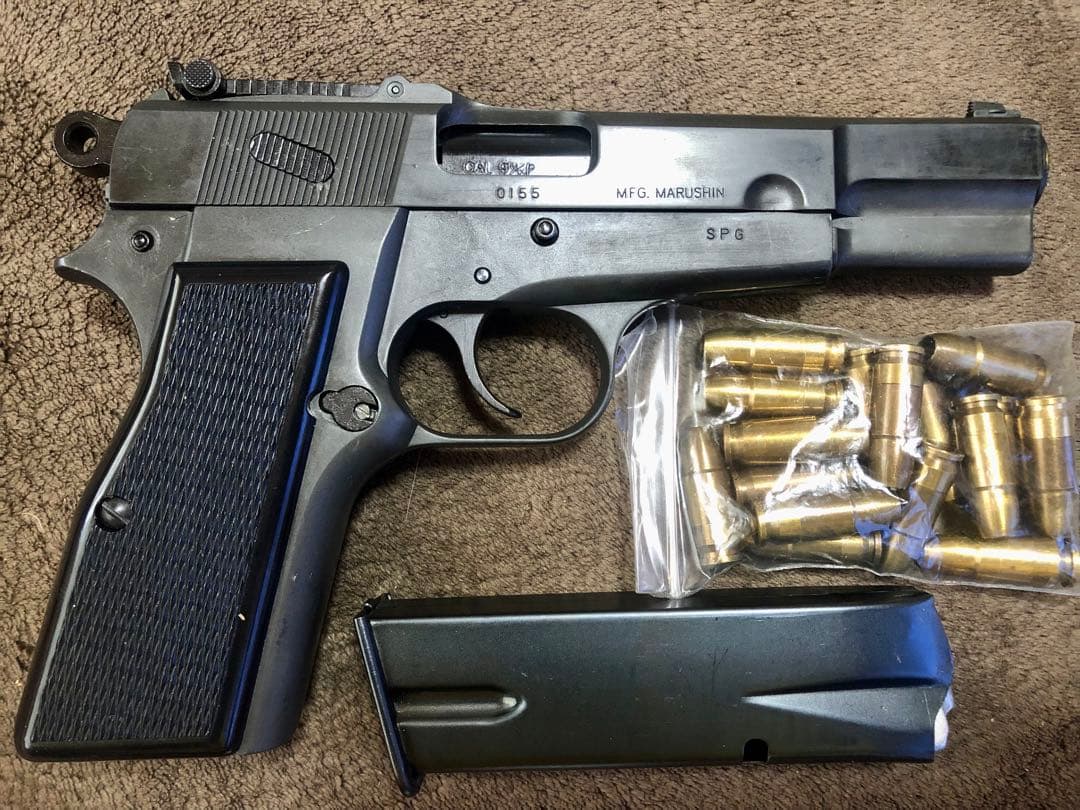マルシン製　モデルガン　ブローニングハイパワー　中華民国　多分未発火　中古