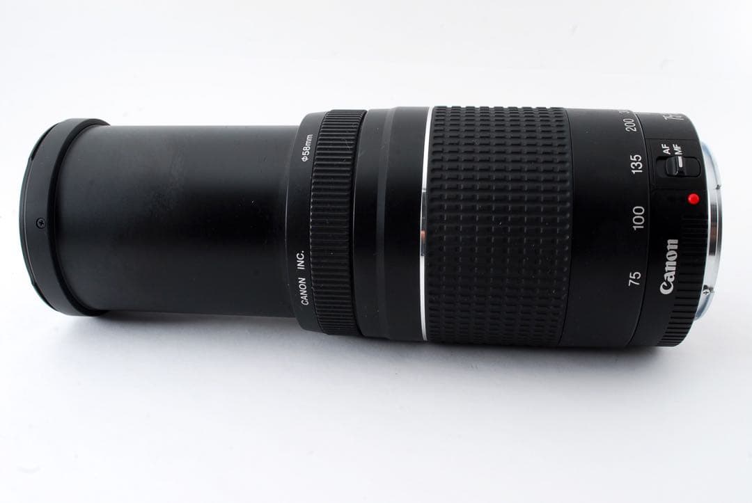 フード付☆キャノン☆超望遠レンズ☆Canon EF75-300㎜　III