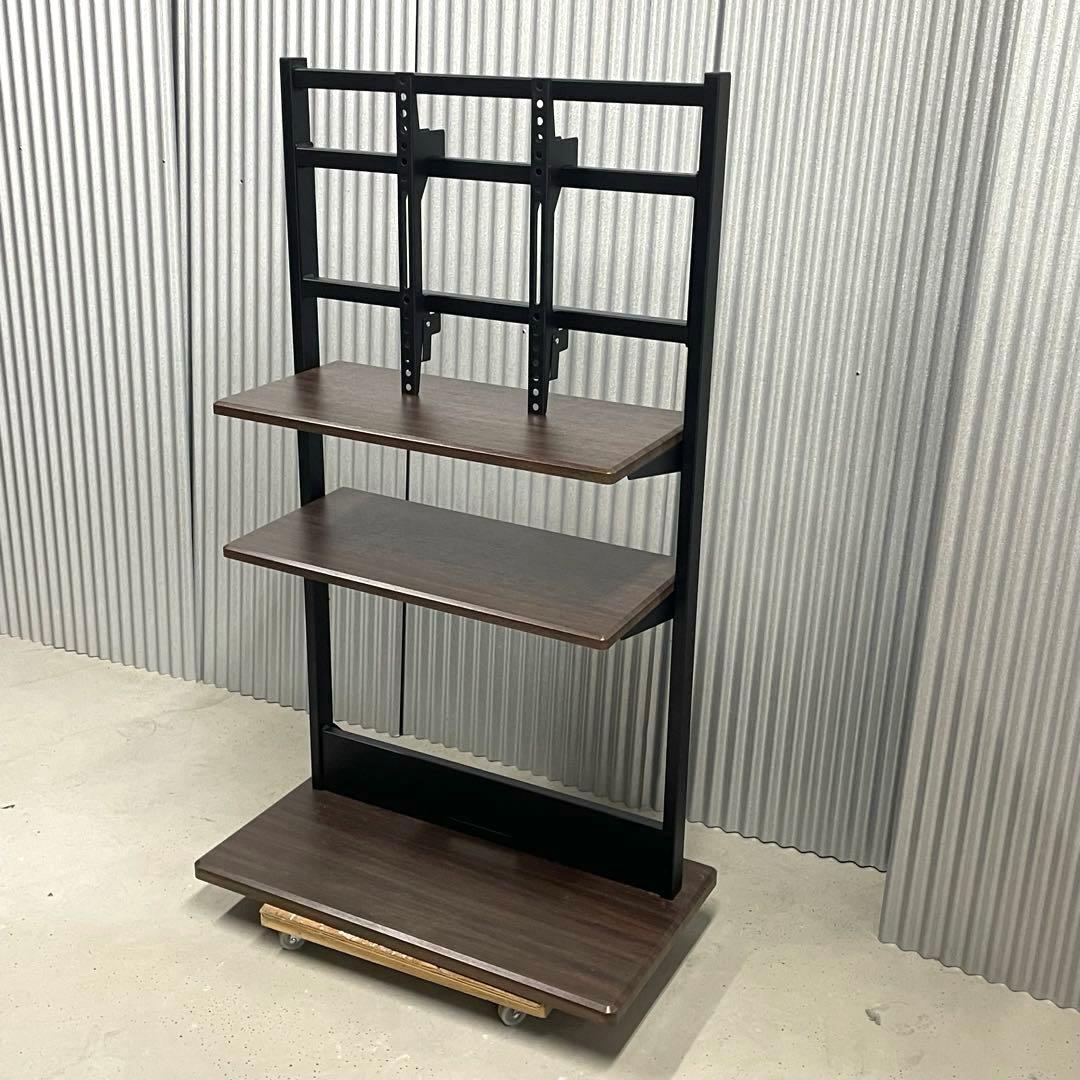 【ハヤミ工業】 TIMEZ KF-770 壁寄せテレビスタンド 付属品多数