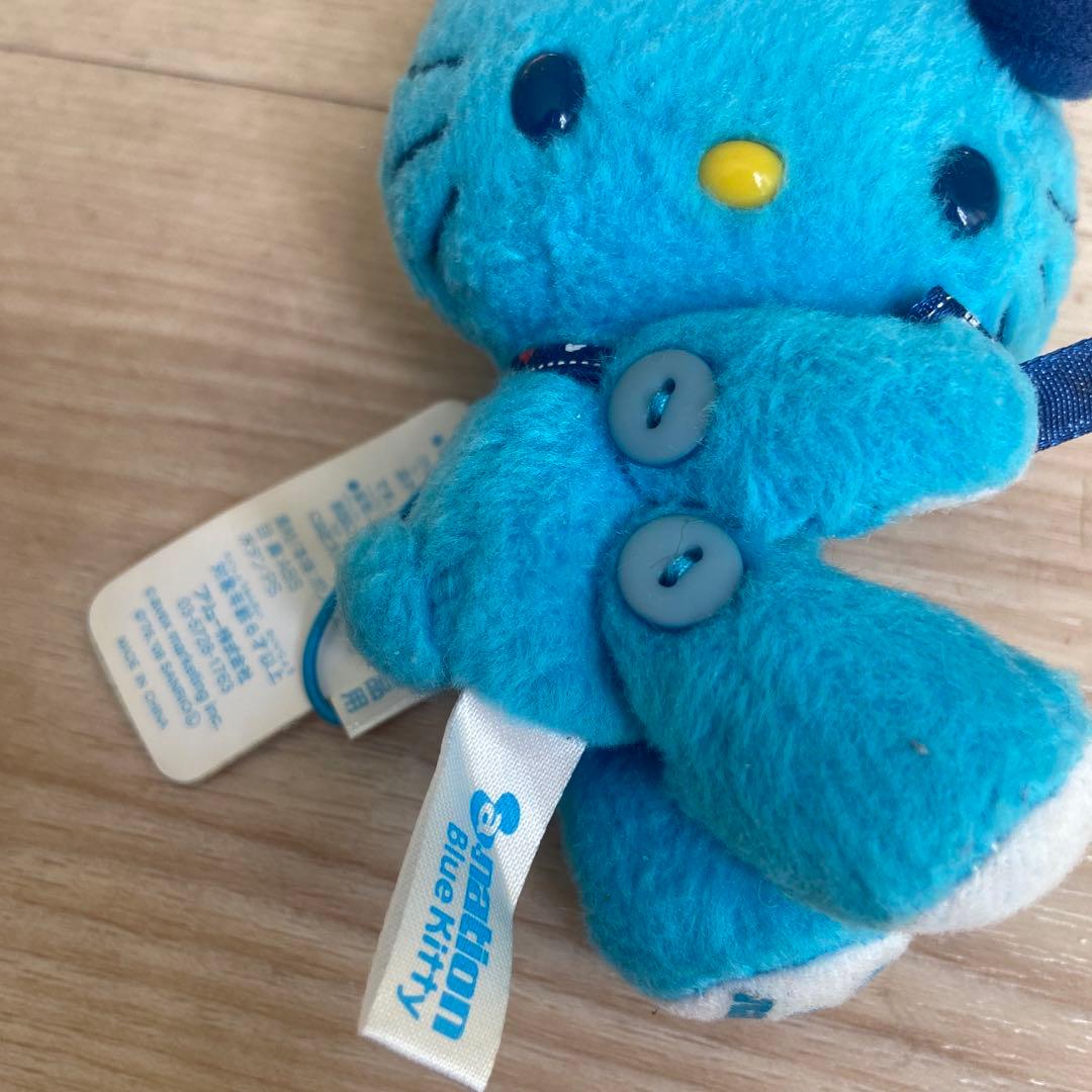 サンリオanation ハローキティ ブルーキティ マスコットぬいぐるみ　レア