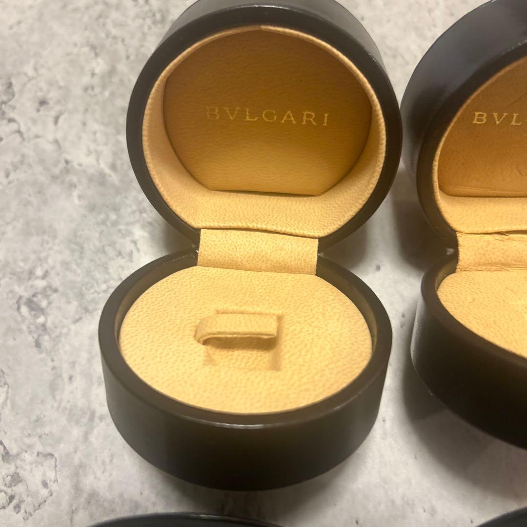 BVLGARI レザーギフト箱 4個セット