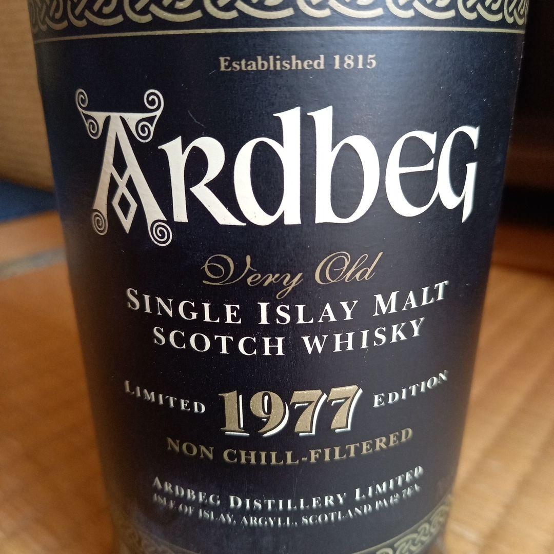 希少 Ardbeg アードベッグ 1977