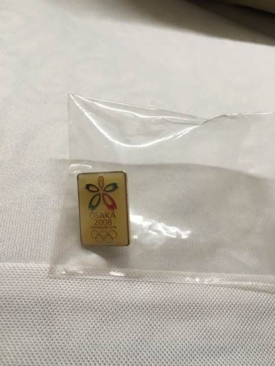 オリンピック 大阪招致 2008 ピンバッチ