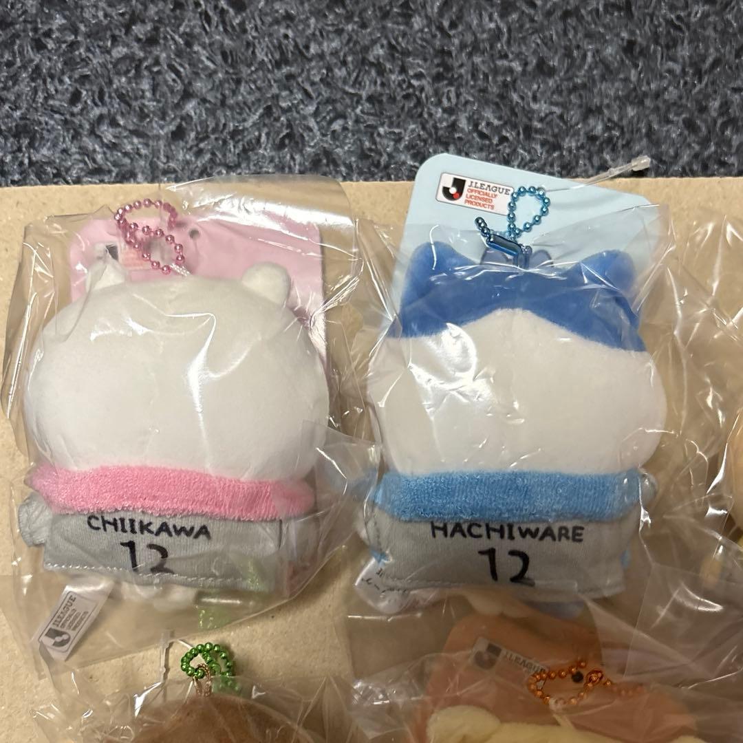 【正規品】ちいかわ×Jリーグ ユニフォームマスコット 8個セット
