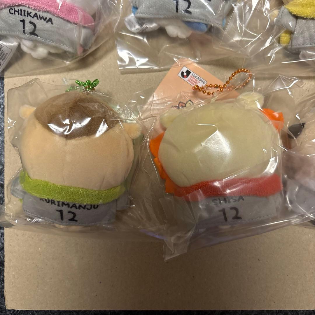 【正規品】ちいかわ×Jリーグ ユニフォームマスコット 8個セット