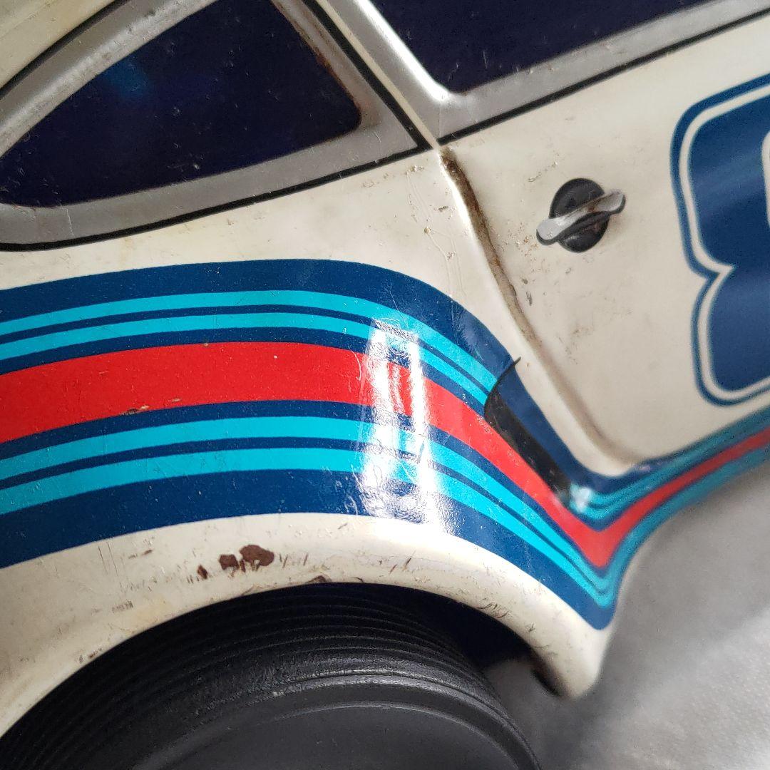 稀少 当時物 ブリキ アルプス製 ポルシェターボRSR 28cm