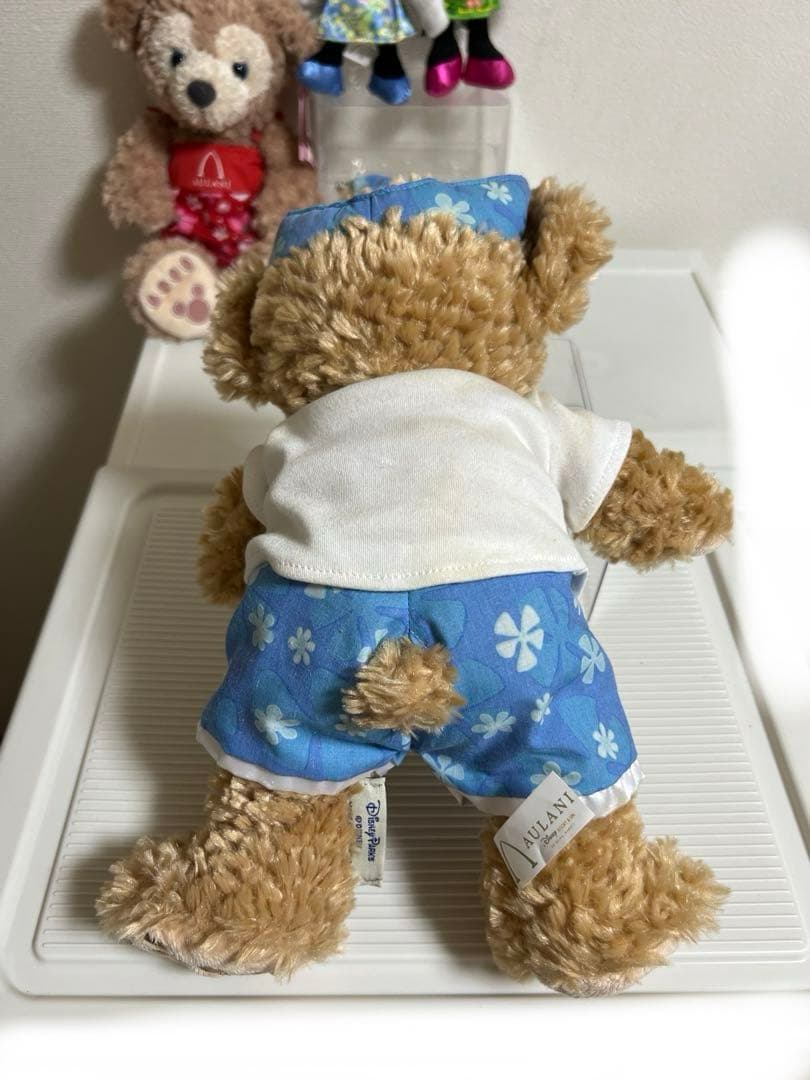 ディズニー、アウラニ（ハワイ、上海、香港）ダッフィー、シェリーメイぬいぐるみ