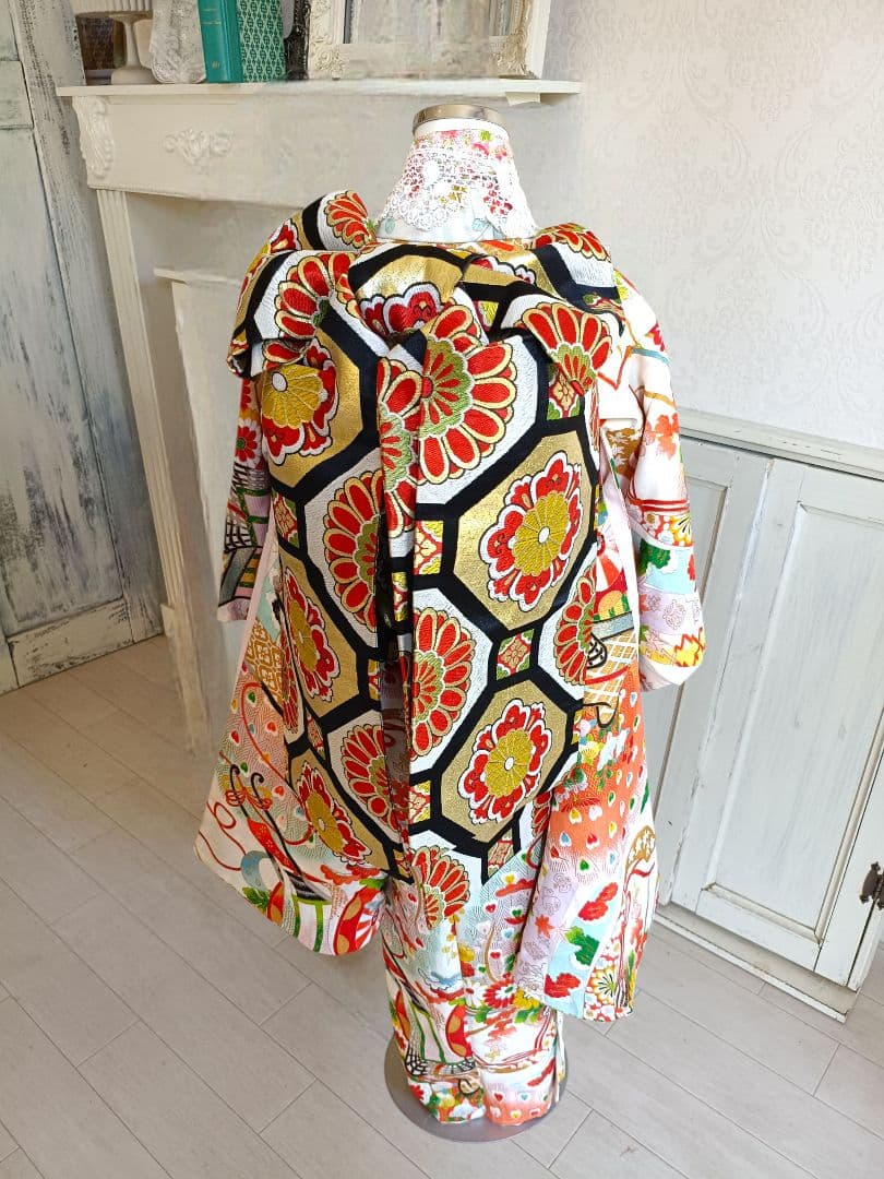 黒金のだらり帯☆七五三