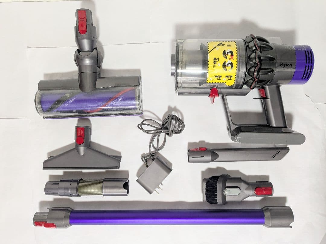 【40分稼働】ダイソン掃除機V10 フルセット　②