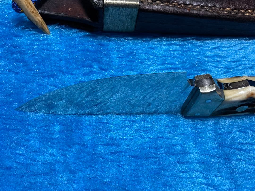 (1月20日までの限定お値下げ中)北野勝己　スタッグハンドル　ナイフ