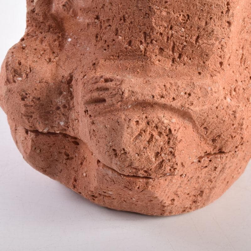 茶道具　佐々木昭楽作　一刀彫　猿　香合　共布共箱　C　8405