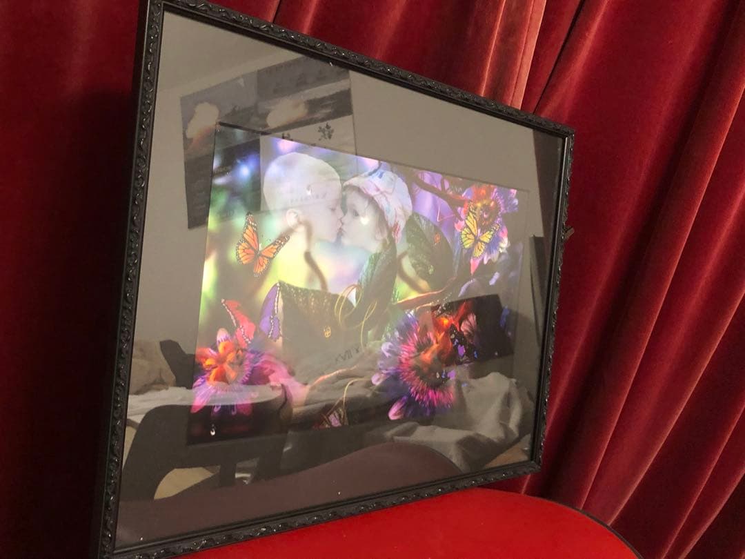 2024年100人100点絵画入賞 Piero Hearts 恋するふたり