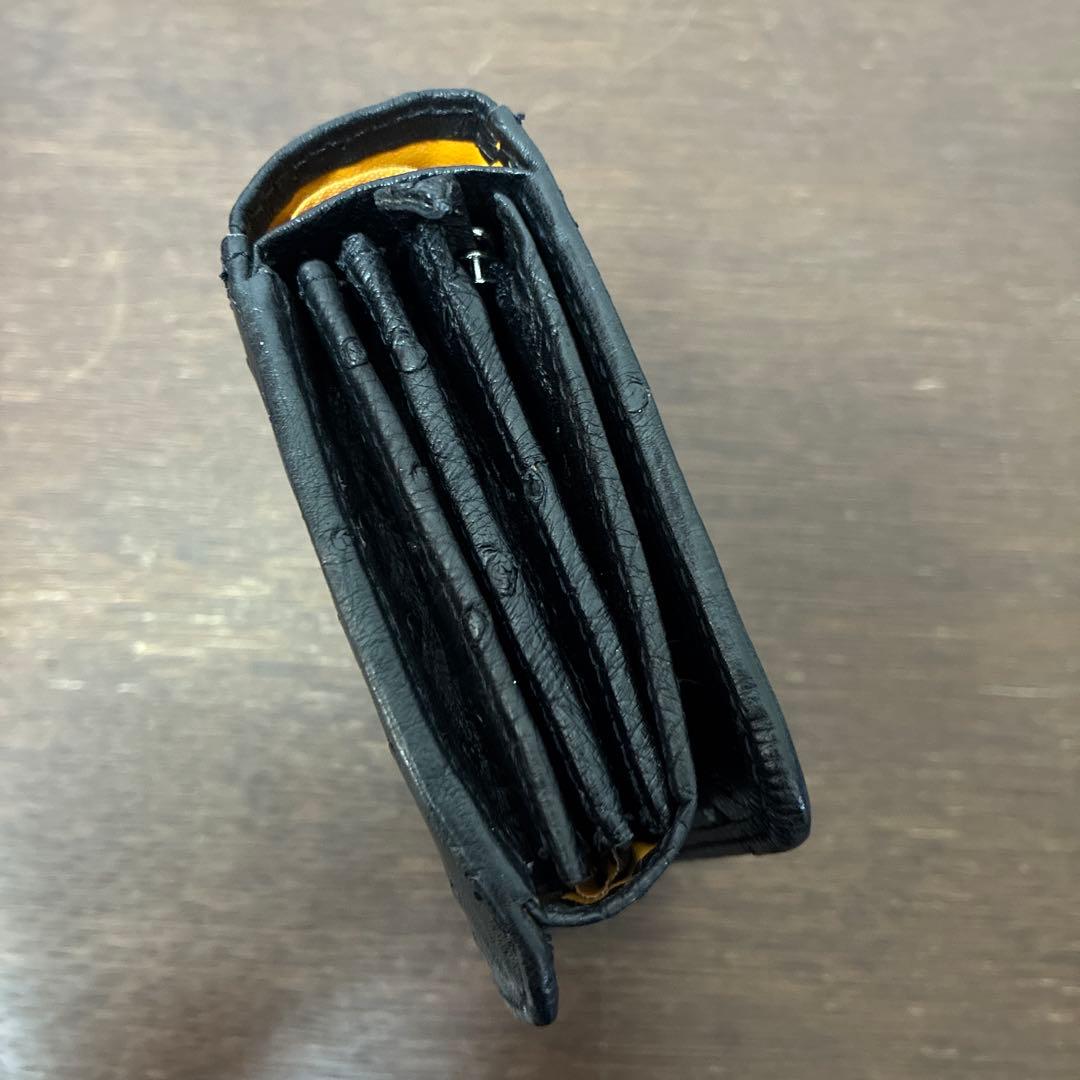 OSTRICH オーストリッチ　二つ折り財布　未使用保管品