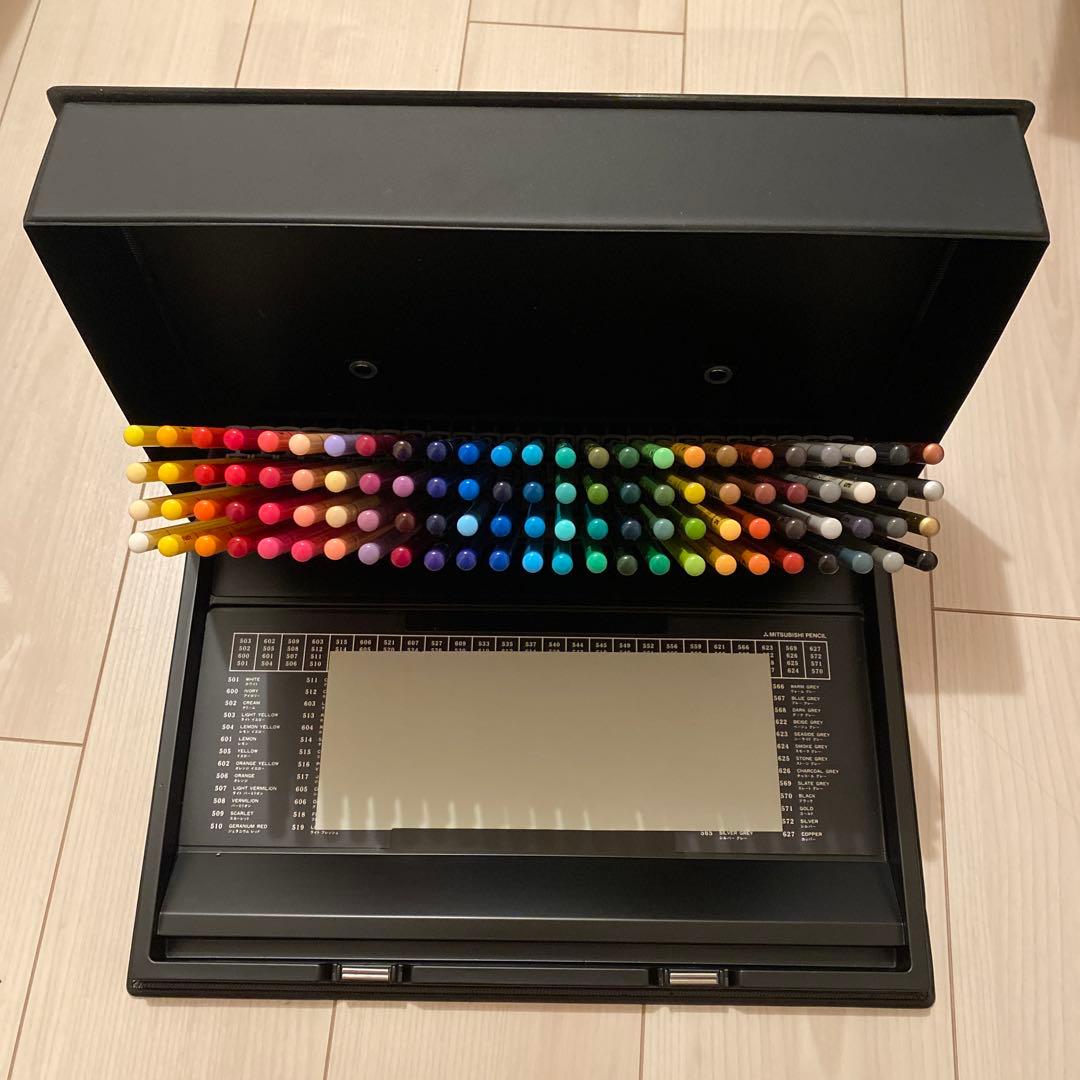 【新品・未使用】三菱鉛筆 色鉛筆uni カラー100色