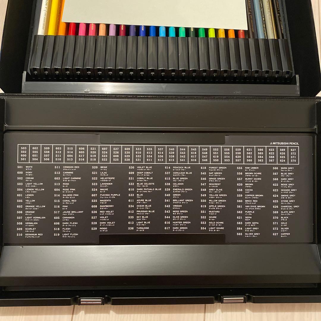 【新品・未使用】三菱鉛筆 色鉛筆uni カラー100色