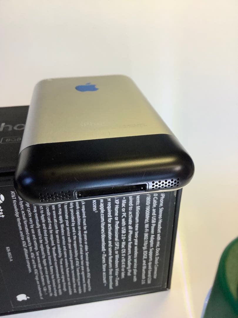 iPhone 2G 8GB iOS1.0 IMEI一致箱入りフルセット