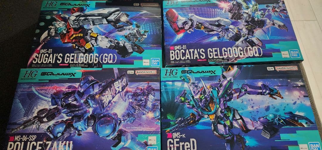 機動戦士ジークアクス　ガンプラまとめ売り　HG