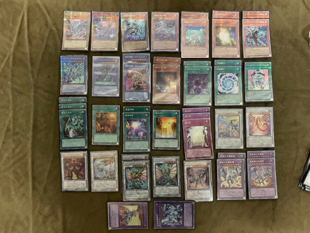 遊戯王引退　青眼、ブラックマジシャン、三幻神ホルスデッキ　クオシク、プリシク