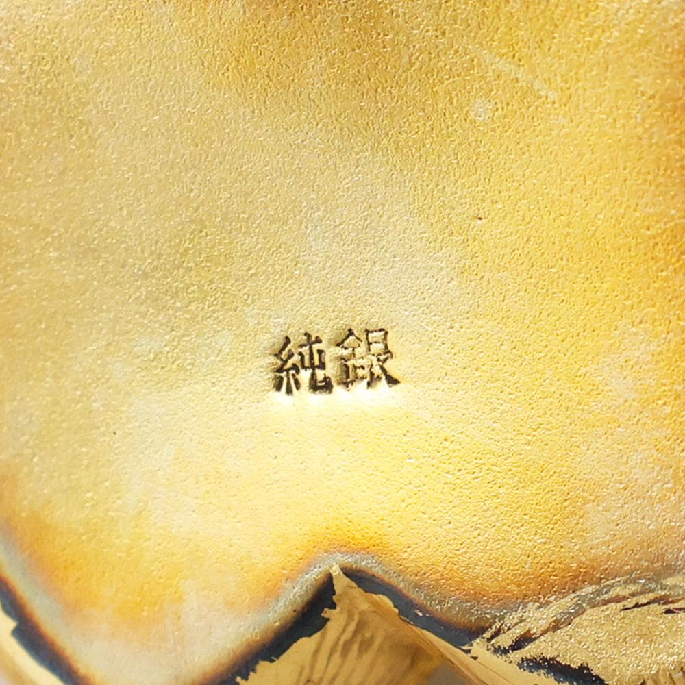 T 純銀製　銀製　大黒様　　置物　刻印有　純銀約73g