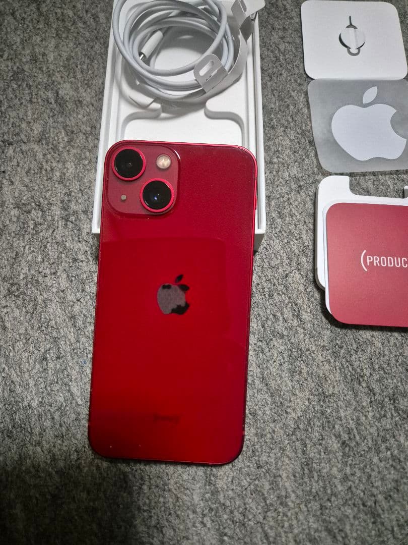 スマートフォン本体 iPhone13mini Red