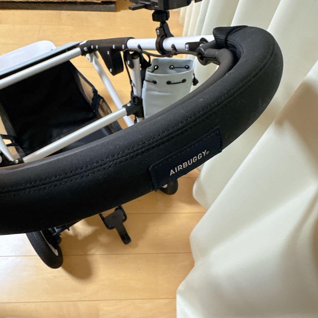 Airbuggy エアバキー ペットカート ブレーキ付き フレーム カバー付き