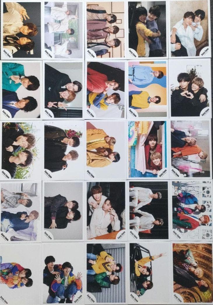 松島聡 Sexy Zone 公式写真 ソロ ミニ フォトセ ① timelesz