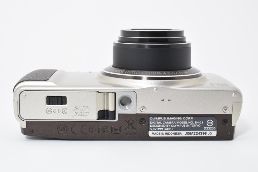 【お値下げ歓迎・ほぼ新品】 OLYMPUS SH-21 シャンパンゴールド