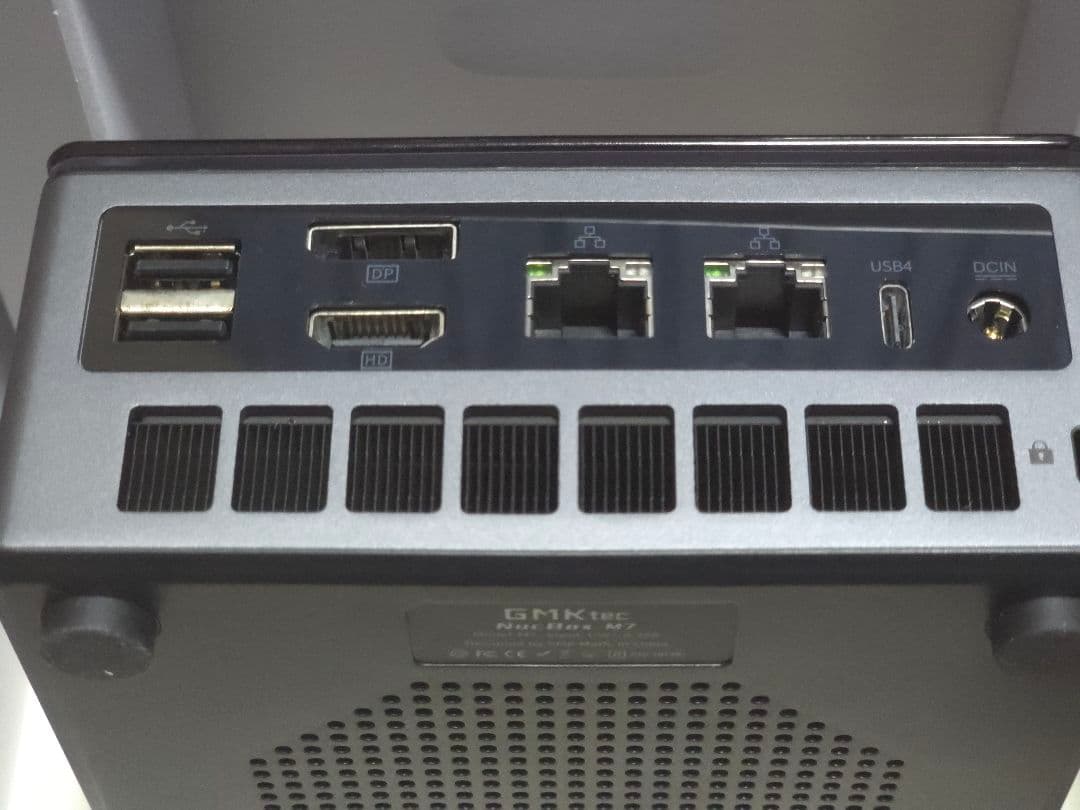 GMKtec Nucbox M7 メモリ16GB SSDなし