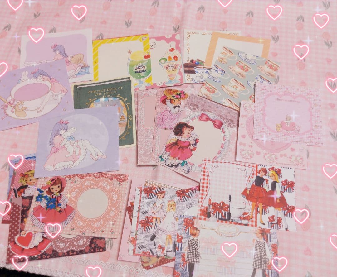 いちご様ご確認用♥新作ガーリーガール♥可愛いバラメモ♯683