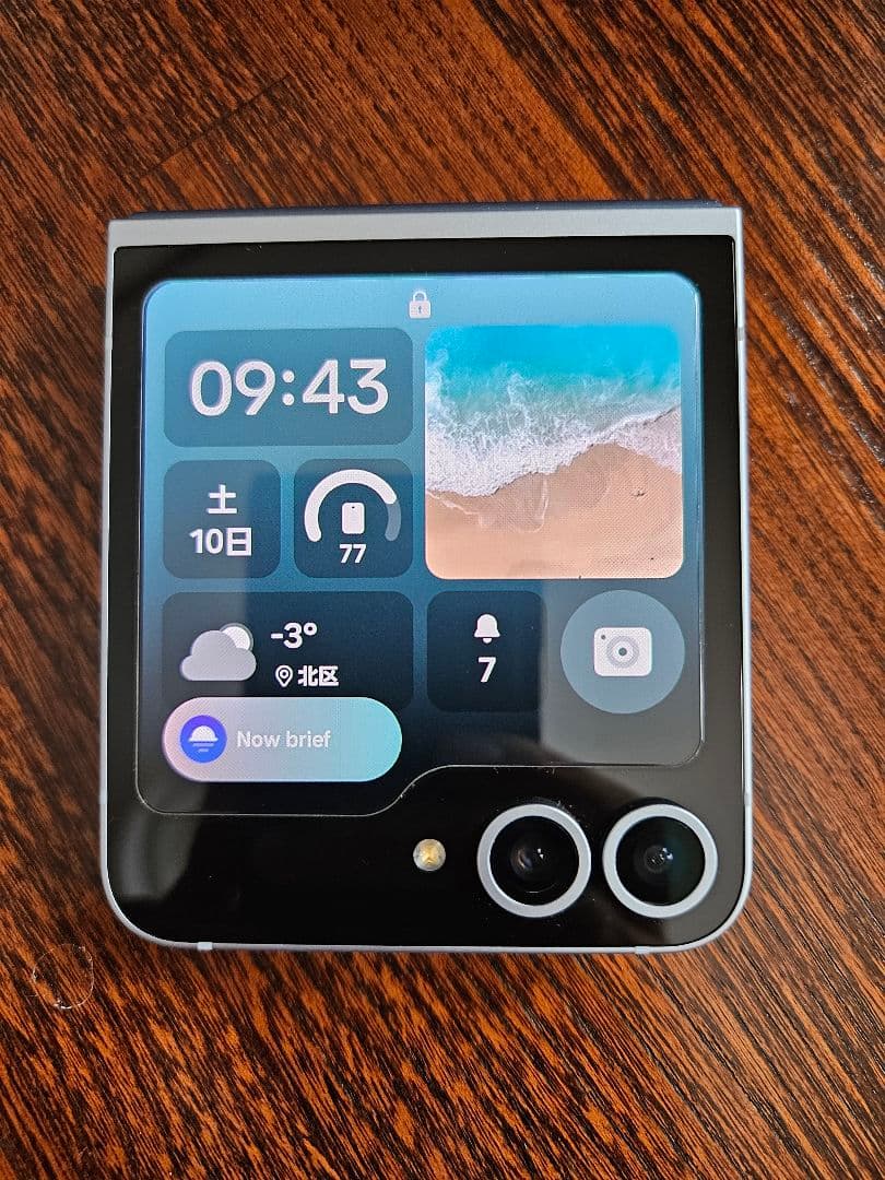 Samsung Galaxy Z Flip6 本体 ブルー 256GB
