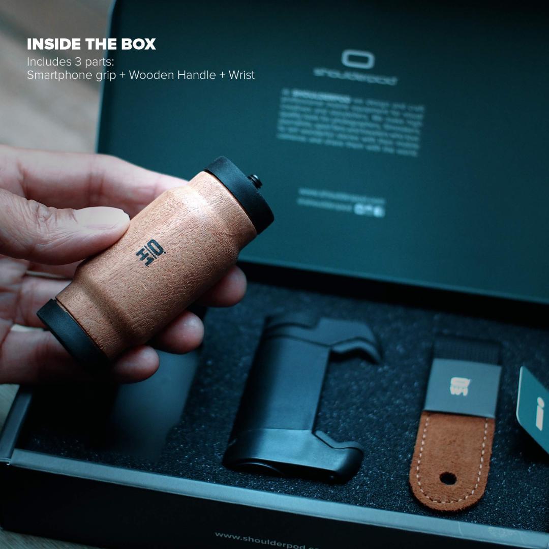 3通りの使い方 スマートフォンハンドグリップ