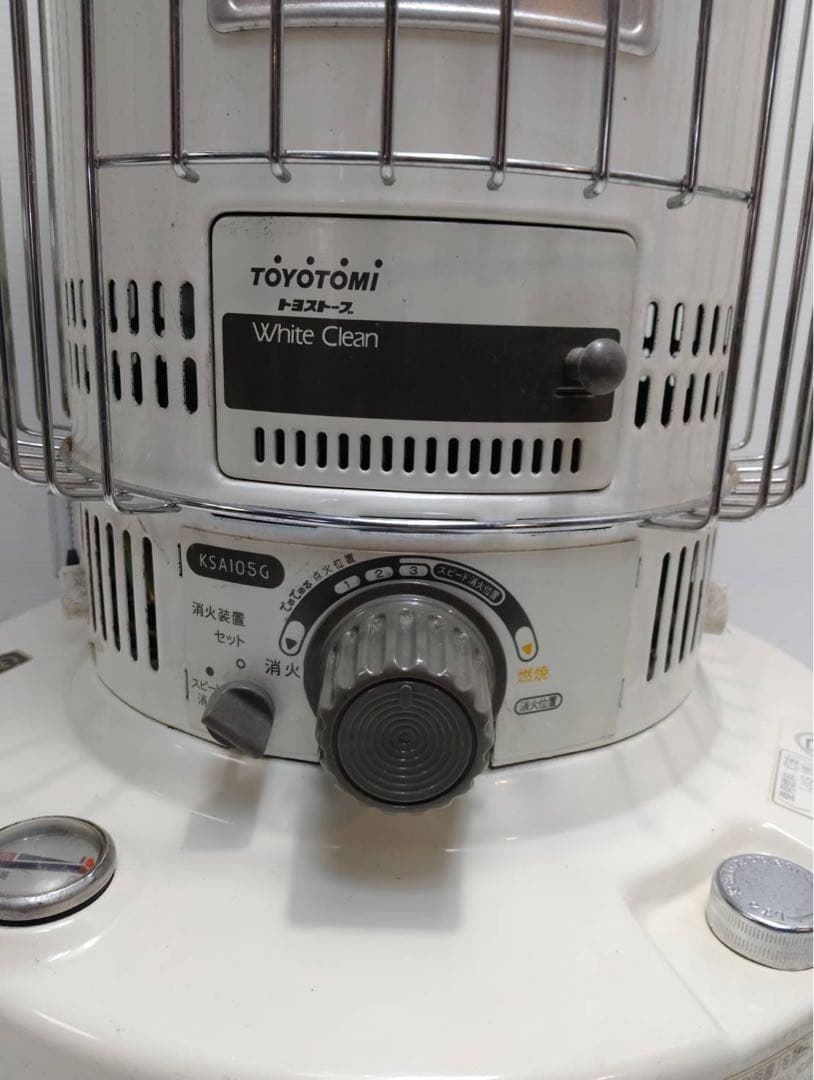 ​G2048 トヨトミ 石油ストーブ KSA-105G 対流形 芯良好