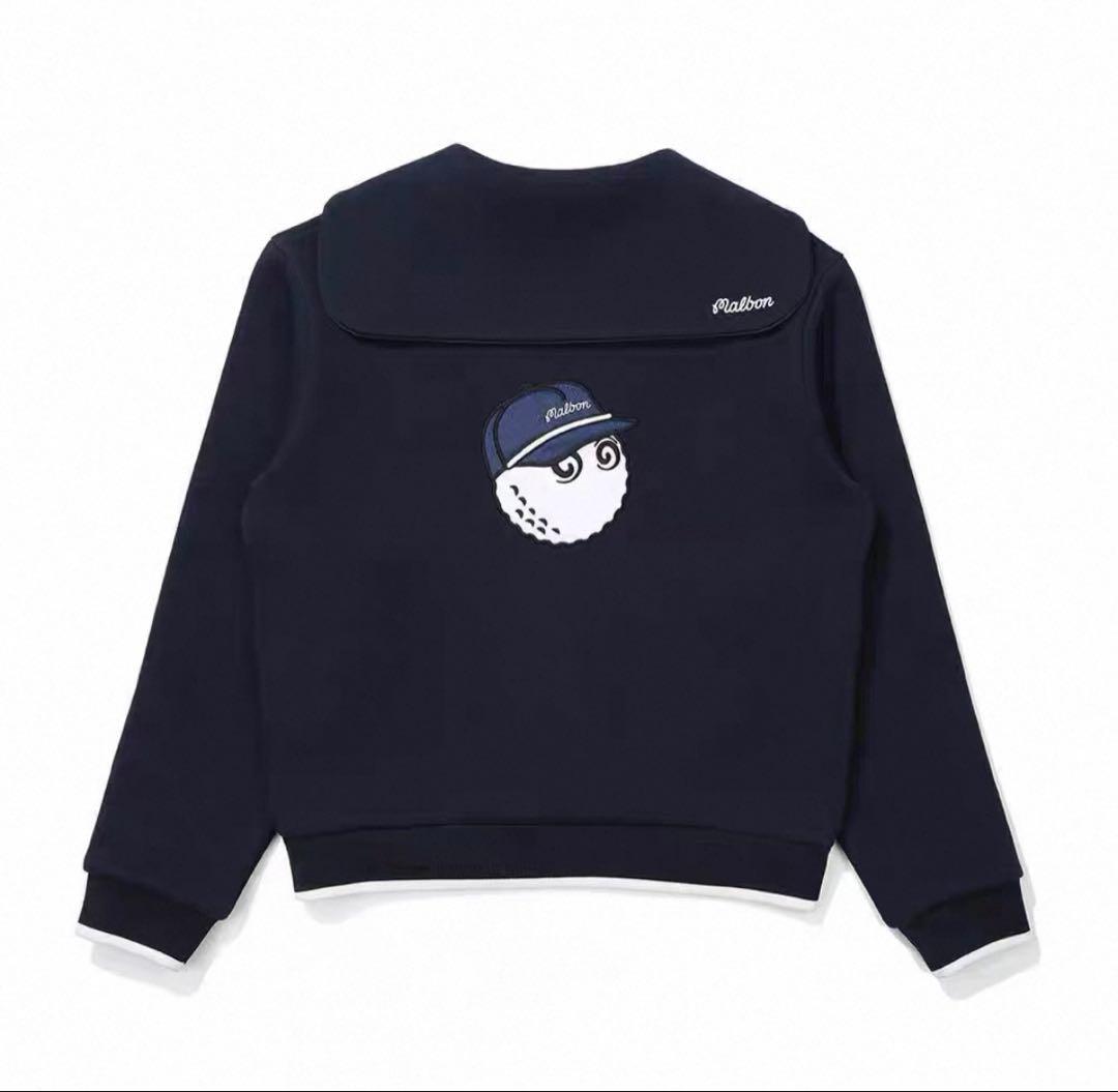 Ｍ　ネイビー　マルボンゴルフ MALBON GOLF ウエア