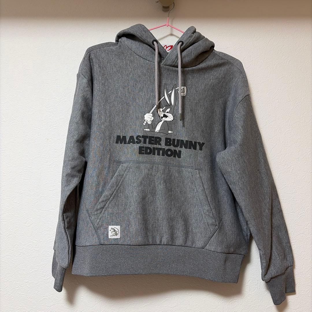 MASTER BUNNY EDITION グレー フード付きセーター サイズ0