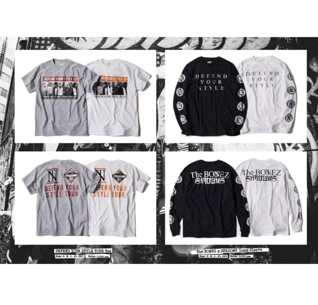 希少‼️The BONEZ×SHADOWS D.Y.S Tシャツ グレー XL