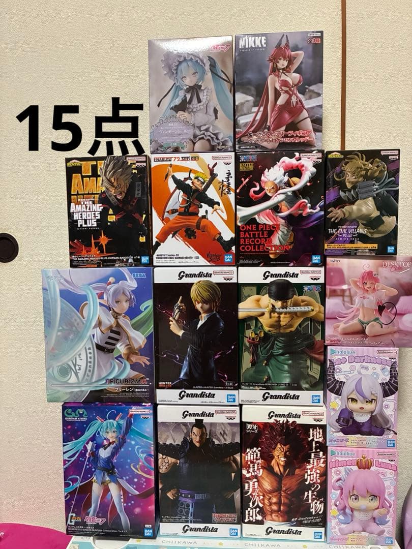 最新プライズフィギュア　　15点