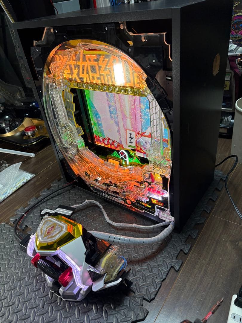 【超希少】P戦姫絶唱シンフォギア３黄金絶唱 卓上 ボックス 【送料込み】