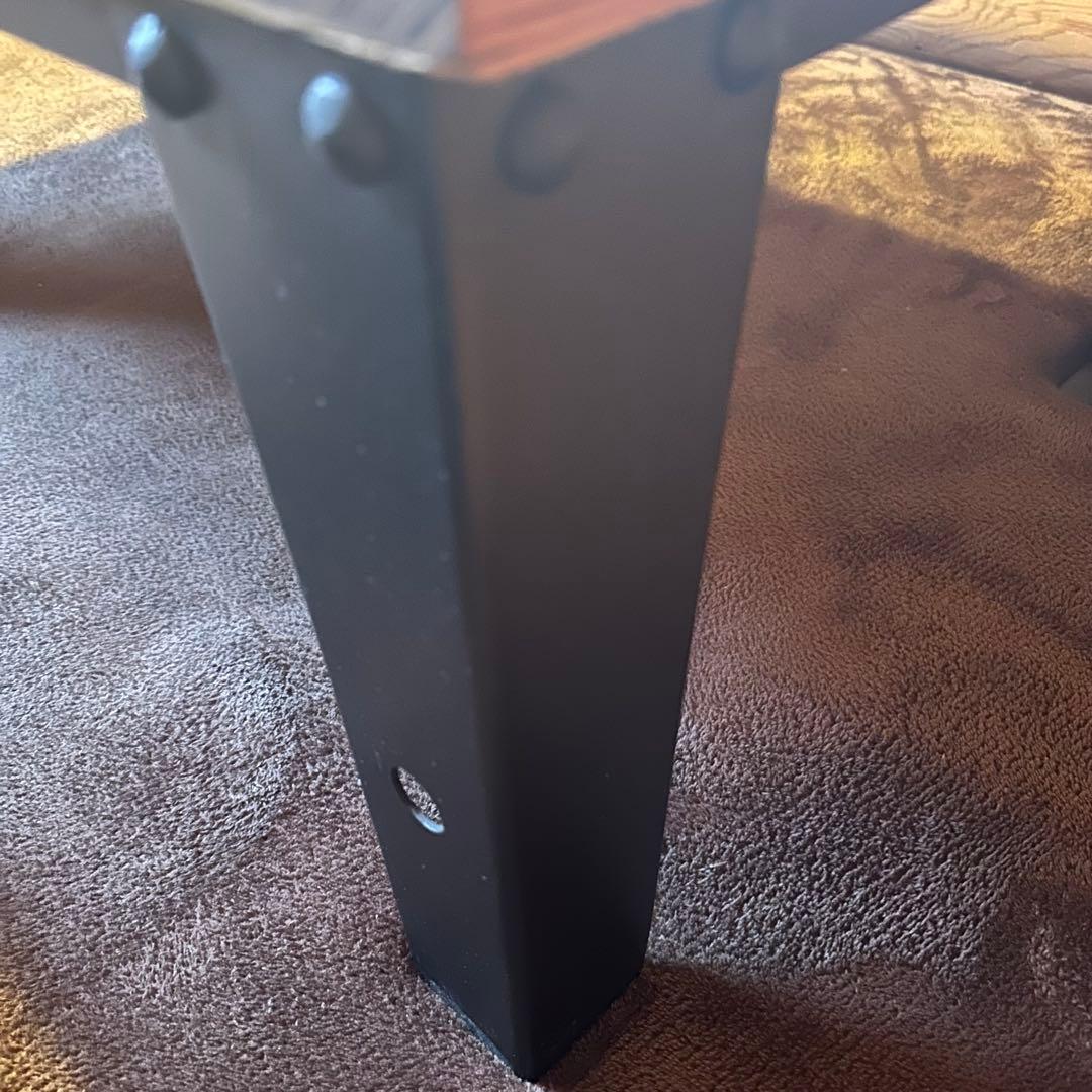 ジャーナルスタンダード 木製テーブル 車輪付き 約51cm x 92cm