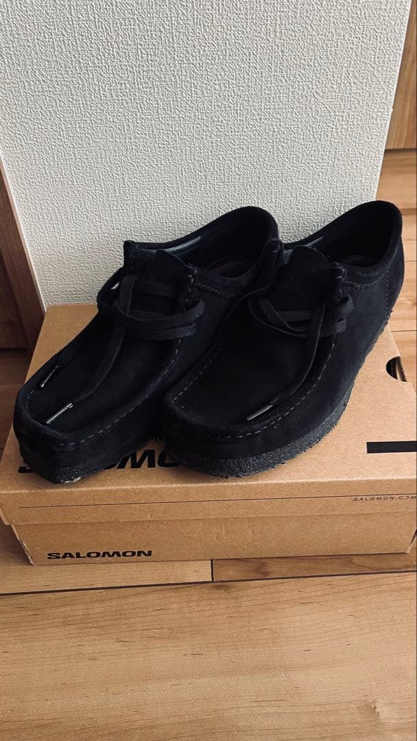 Clarks Wallabee / ワラビー（ブラックスエード） 26.5cm