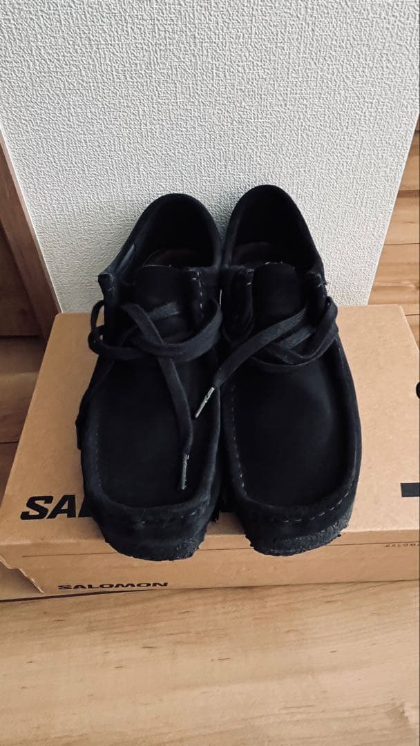 Clarks Wallabee / ワラビー（ブラックスエード） 26.5cm