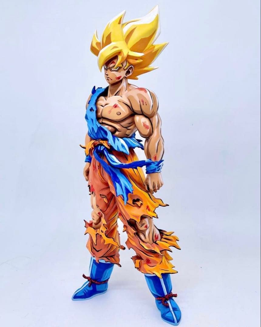 【ドラゴンボールZ 伝説の超サイヤ人　孫悟空】リペイント　フィギュア