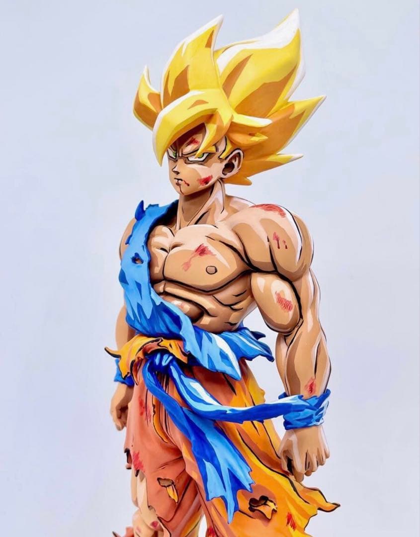 【ドラゴンボールZ 伝説の超サイヤ人　孫悟空】リペイント　フィギュア