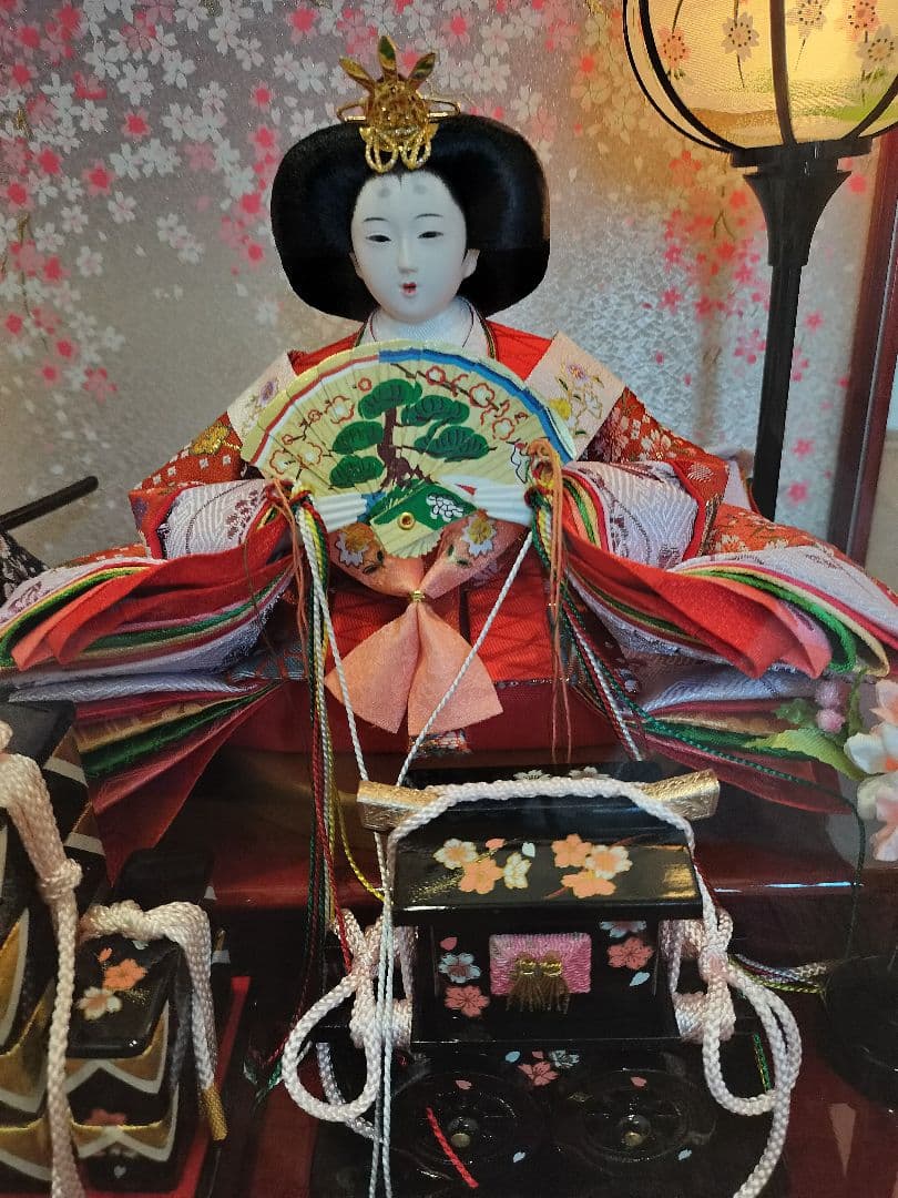 フ*ラ様 【状態良好】雛人形 アクリルケース入り